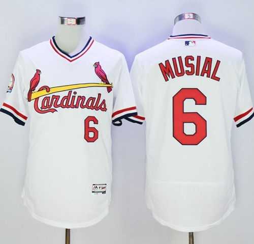 St.Louis Cardinals #6 Stan Musial White 2016 Flexbase Collection Cooperstown Stitched Baseball Jersey,We sell and wholesale St.Louis Cardinals #6 Stan Musial White 2016 Flexbase Collection Cooperstown Stitched Baseball Jersey on line form chian!